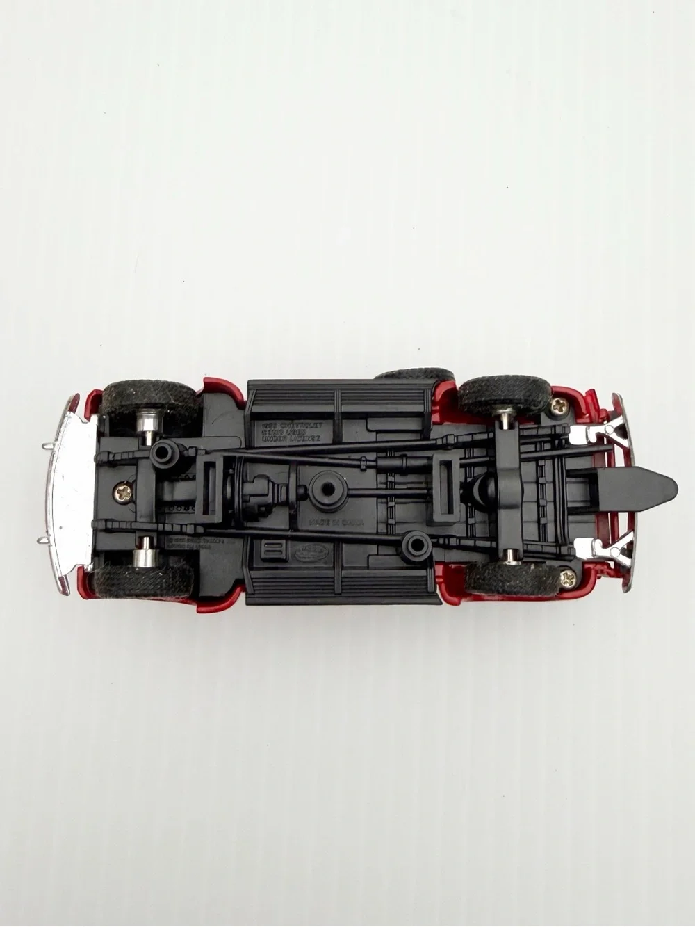 Road Champs 1953 Red Chevrolet Pickup Truck C3100 Toy Car